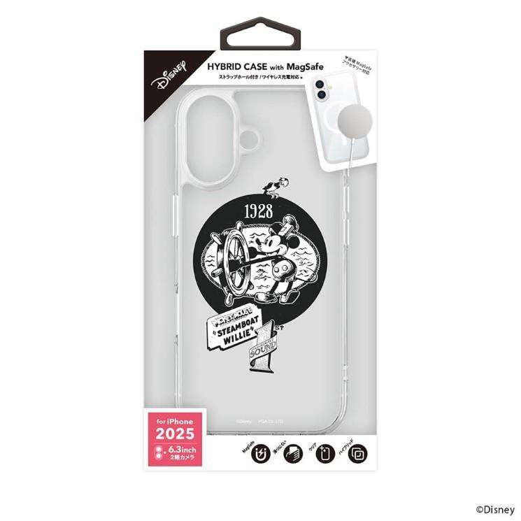 PGA iPhone17 ケース ミッキー MagSafe対応 ディズニー キャラクター