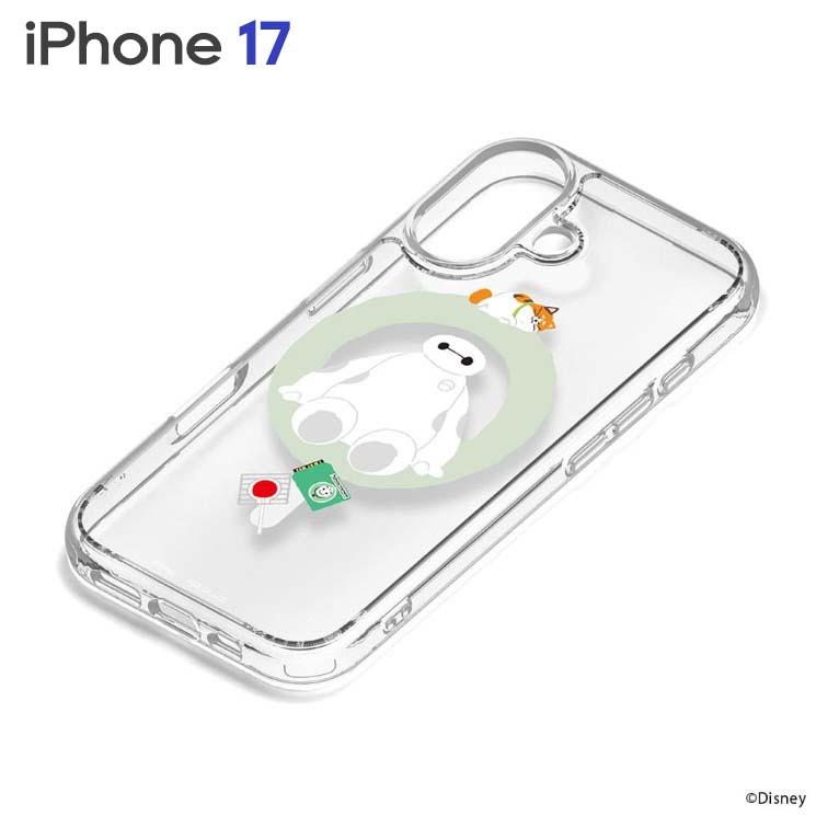 PGA iPhone17 ケース ベイマックス MagSafe対応 ディズニー