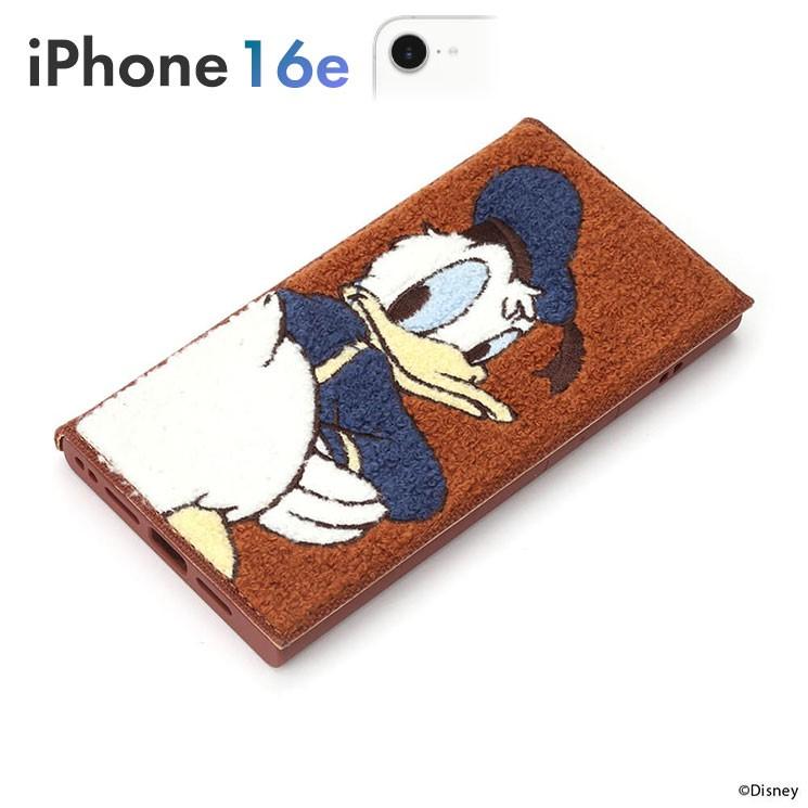 PGA iPhone17e iPhone16e ケース ディズニー クリアフリップケース