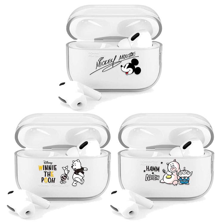 PGA ディズニー AirPods Pro ケース TPU ソフト キャラクター グッズ