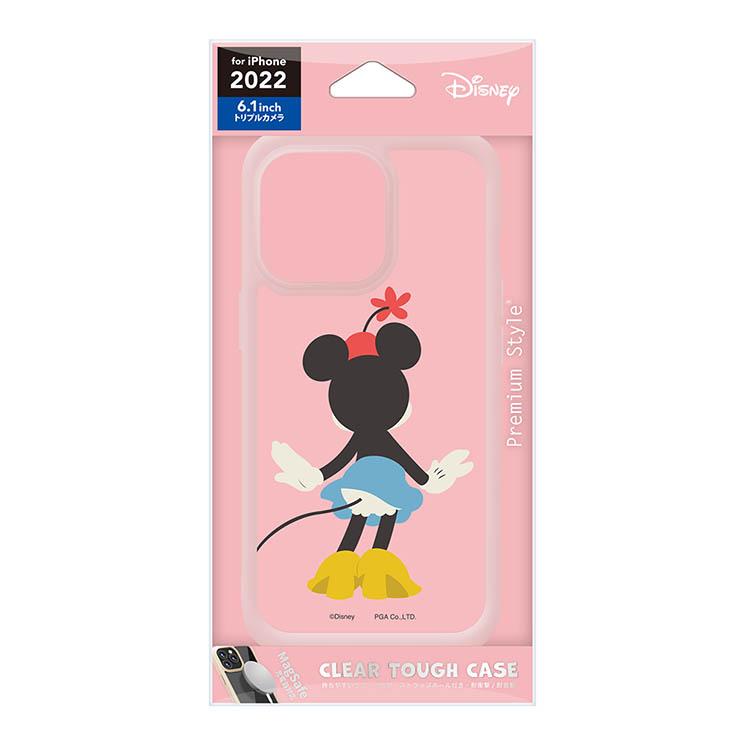 PGA iPhone 14 Pro クリア ケース ディズニー ミニー マウス カバー
