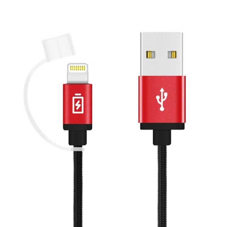 iPhone ケーブル レッド Lightningコネクタ USBタフケーブル 1.2m 充電 通信 PGA｜cross-road｜03