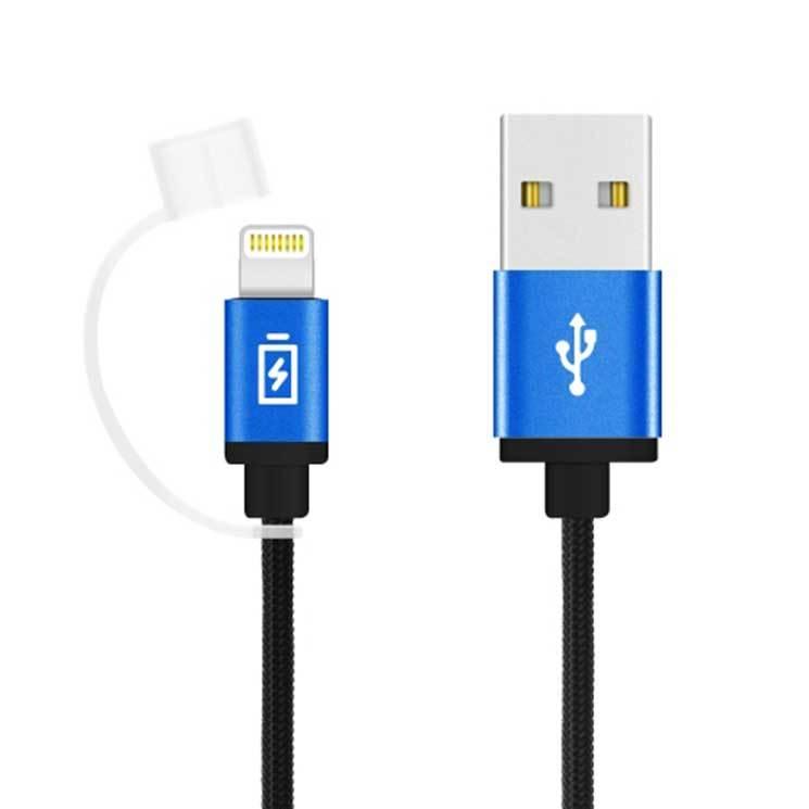 iPhone ケーブル ブルー Lightningコネクタ USBタフケーブル 1.2m 充電 通信 PGA｜cross-road｜03