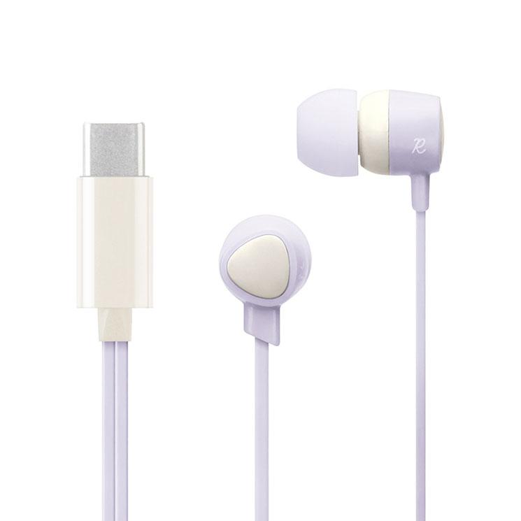 PGA イヤホン 有線 Type C USB ステレオイヤホン カナルタイプ