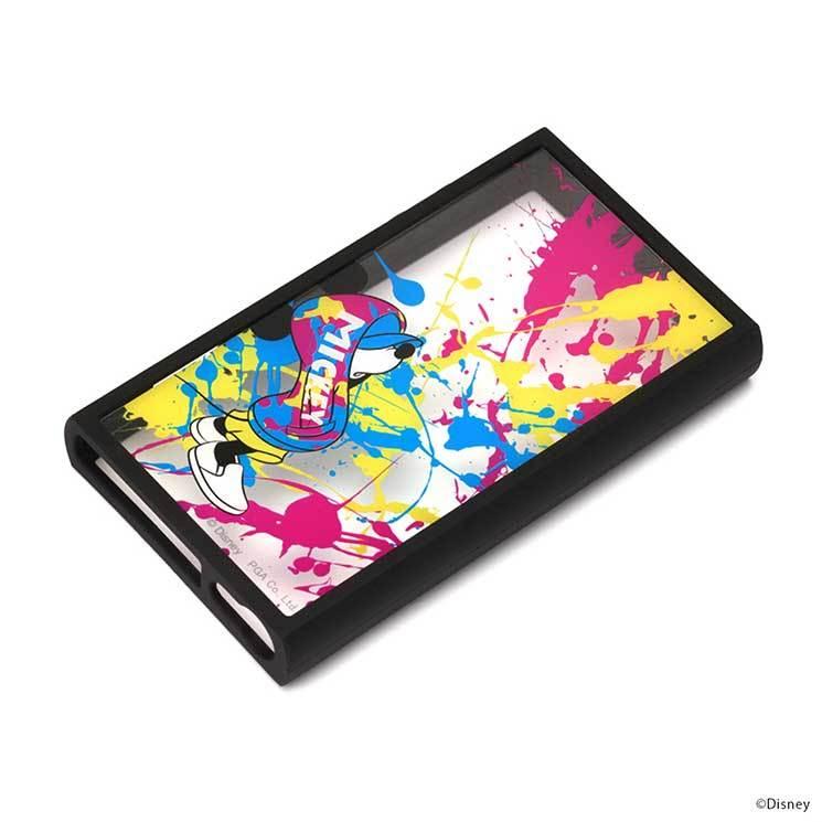 PGA WALKMAN NW-A100 ケース ディズニー ミッキーマウス ガラスタフ