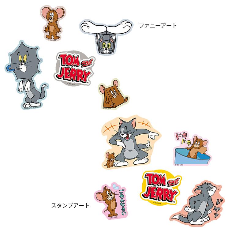 PGA トムとジェリー ステッカー シール キャラクター グッズ 5