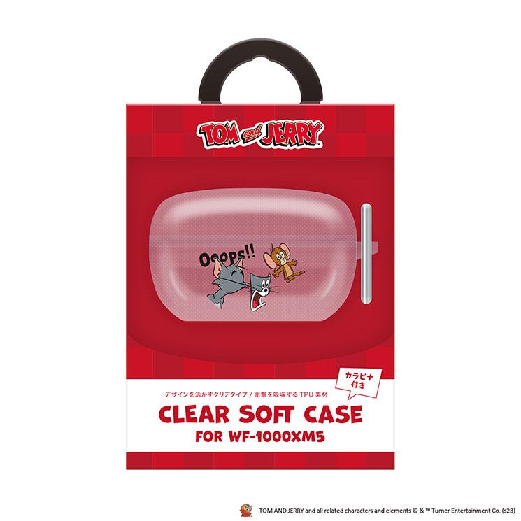 WF-1000XM5 ケース トムとジェリー キャラクター グッズ クリア