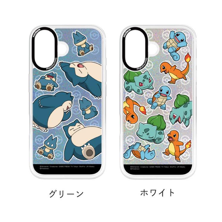 gourmandise（グルマンディーズ） ポケモン iPhone16 ケース クリア
