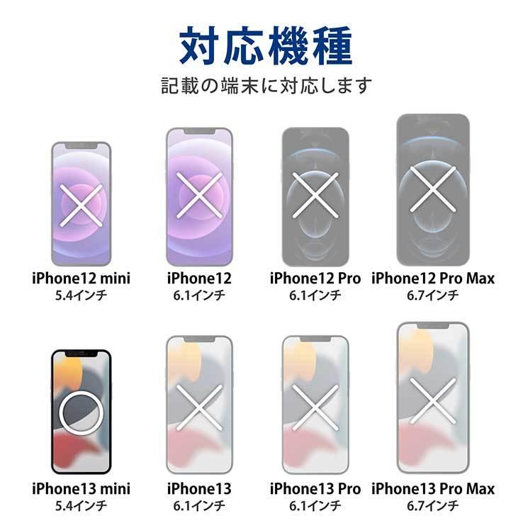 エレコム iPhone13 mini ケース カバー ソフトケース TPU 薄型 クリア ELECOM｜cross-road｜02