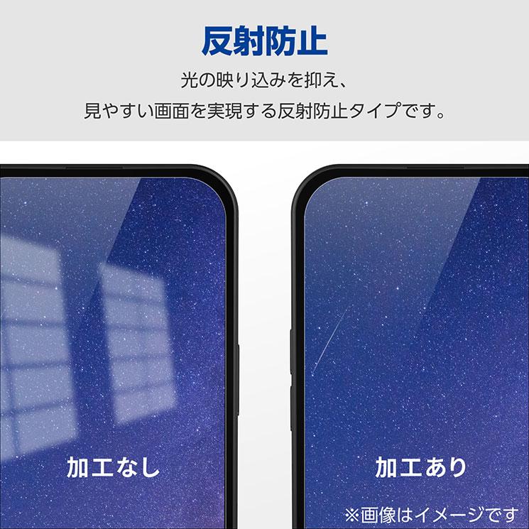 Google Pixel 8 フィルム 指紋認証対応 アンチグレア 抗菌 指紋防止 反射防止 マット 気泡防止 ELECOM｜cross-road｜03