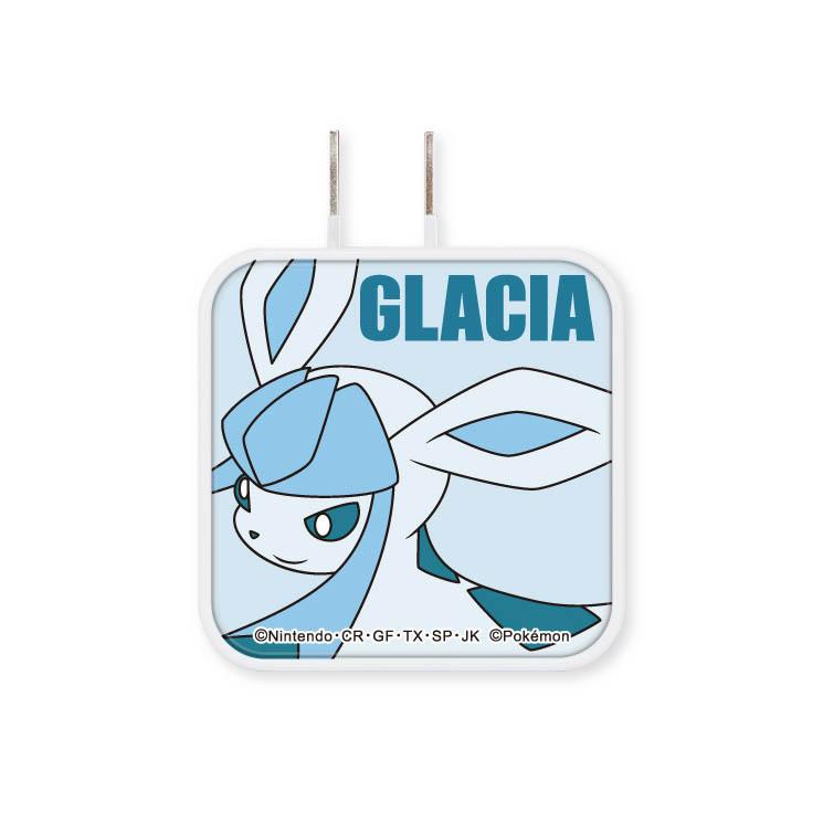 スマートフォン Acアダプタ ポケモン グレイシア Usb Usb Type C コンセント 充電 急速充電 かわいい 可愛い おしゃれ