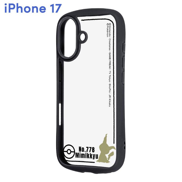 ray-out（レイアウト） iPhone17 ケース ポケモン ミミッキュ クリア