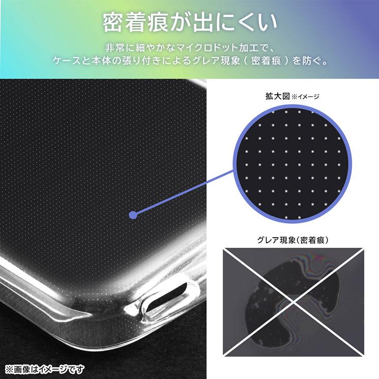 AQUOSwish3 ケース クリア 透明 スマホ カバー 耐衝撃 TPU ソフト シンプル 無地 ストラップホール SH-53D SHARP｜cross-road｜05