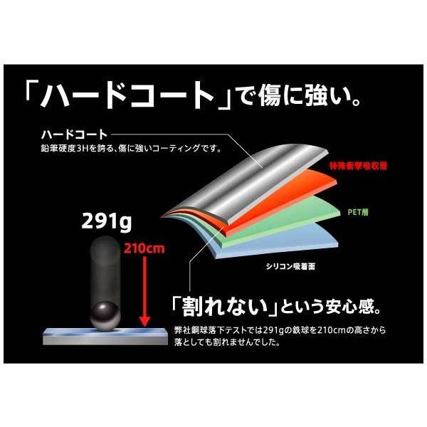 iPhone 8 液晶画面保護フィルム 高光沢 衝撃吸収 鮮明 高画質 イングレム RT-P14F-DA | ingrem | 01