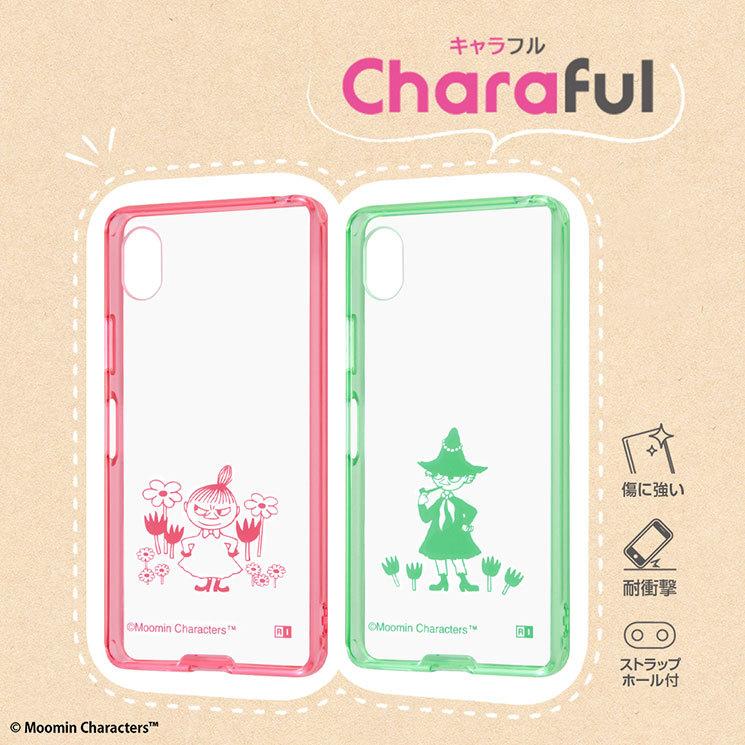 Xperia Ace III ケース ムーミン ミイ ハイブリッドカバー Charaful クリア 透明 かわいい 可愛い おしゃれ オシャレ シンプル キャラ レイアウト｜cross-road｜02