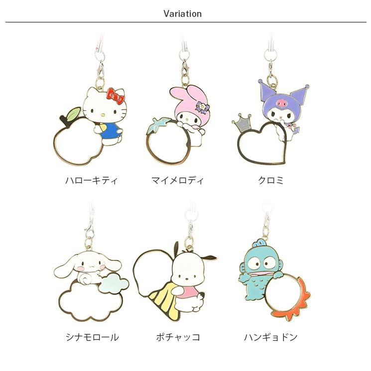 サンリオ シナモロール ハローキティ マイメロディ クロミ ハンギョドン ポチャッコ 可愛い 落下防止 ストラップ キャラ 売買 おしゃれ スマホリング かわいい