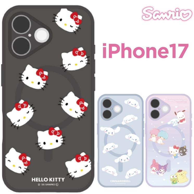 gourmandise（グルマンディーズ） サンリオ iPhone17 ケース クリア 半