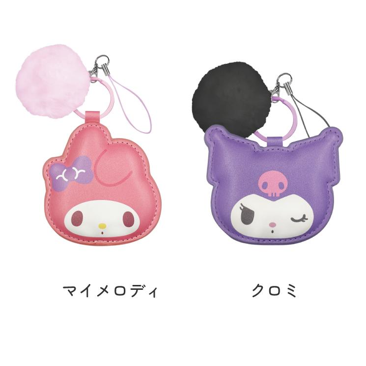 ハローキティ　ストラップ　かぶりんぼキティ　クロミ gourmandise（グルマンディーズ） サンリオ ストラップ レザー PU