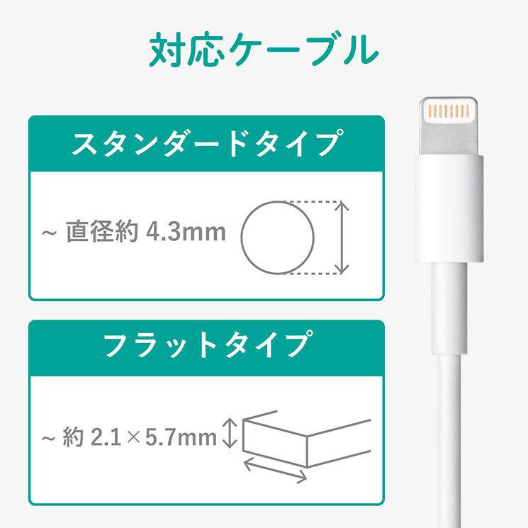 エレコム アップルペンシル専用 充電アダプタ用紛失防止キャップ ホワイト TB-APEACCWH｜cross-road｜05