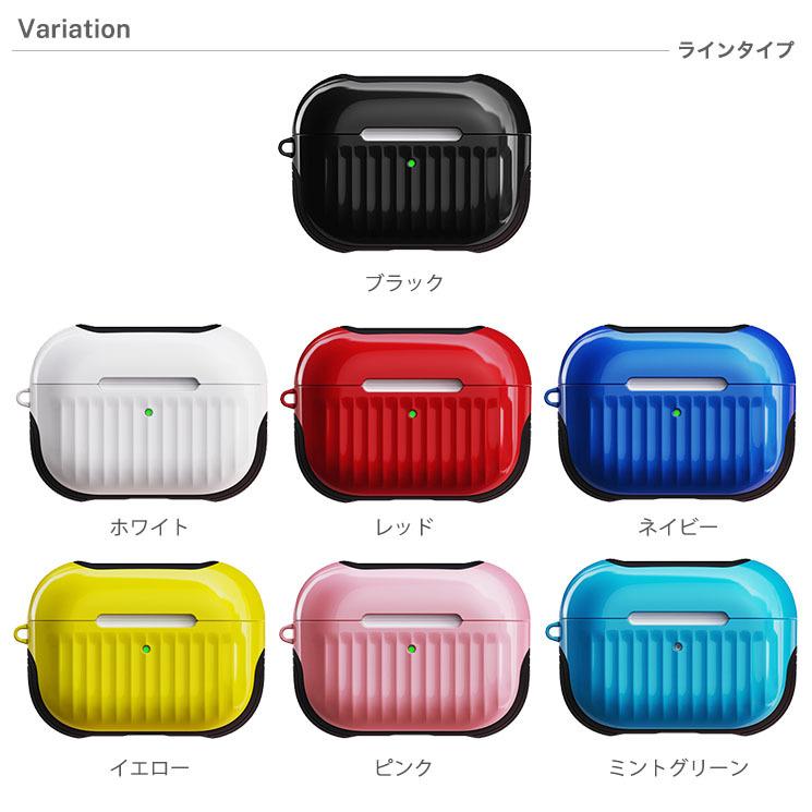 AirPods Pro AirPods3 ケース カバー ストラップ付き 耐衝撃