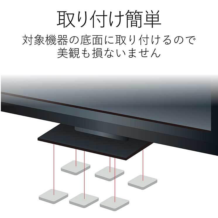 ELECOM（エレコム） 耐震ゲル 20x20mm25枚 : CROSS ROAD Yahoo!店