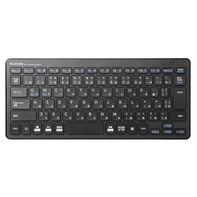 ELECOM（エレコム） ワイヤレスキーボード 無線 パンタグラフ 薄型