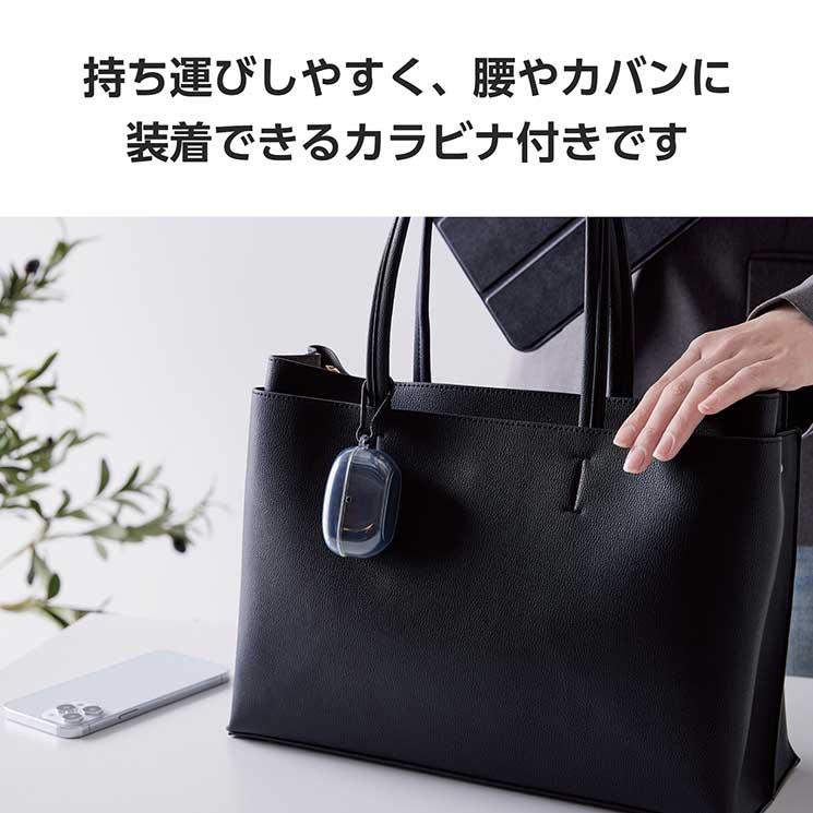 【エレコムケース付】SONY WF-1000XM5 ブラック【右&充電ケース】 ELECOM（エレコム） WF-1000XM5 ( SONY ) ケース ソフト カバー 耐衝撃