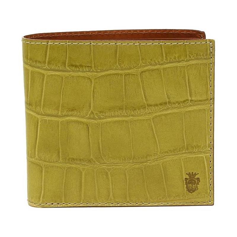 インターネット フェリージ Felisi クロコ型押し メンズ レディース ユニセックス 二つ折り財布 短財布 ライム グリーン 452 Sa 8 ポイント消化 大人気の正規通販 Fly Risquesroutiers Controlparks Com
