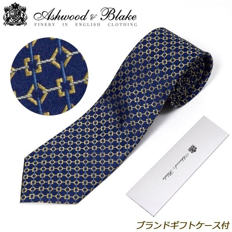 アッシュウッド アンド ブレイク Ashwood Blake ネクタイ ブランドケース付 総柄 ネイビー ゴールド シルク メンズ プレゼント ギフト ブランド おしゃれ Ash 1 セレクトショップクロス 通販 Yahoo ショッピング
