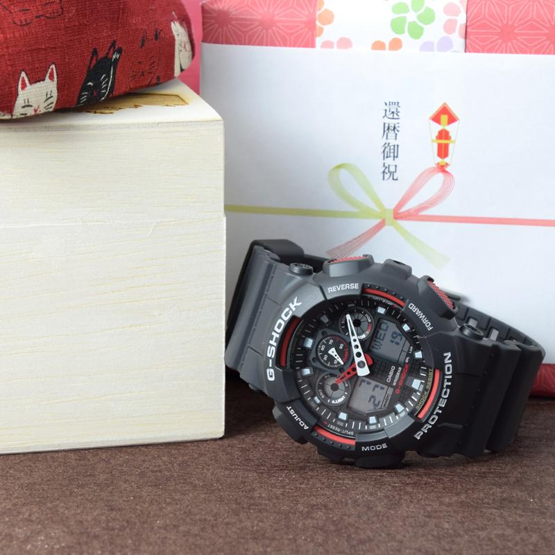 G-SHOCK 還暦祝い 男性 時計 腕時計 還暦 プレゼント 赤いもの 赤 父親