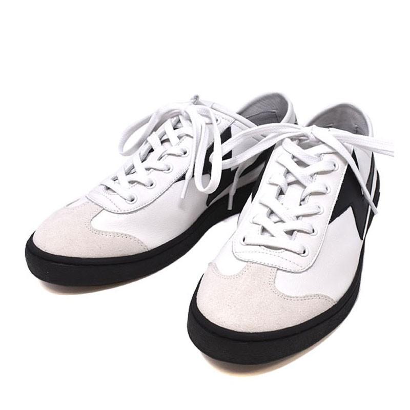 21 新作 27cm Ukサイズ8 ホワイトブラック メンズ ジギー Ziggy スニーカー レザー Smith Paul ポールスミス M2s Black White Aset Zig02 スニーカー Populationmalawi Org