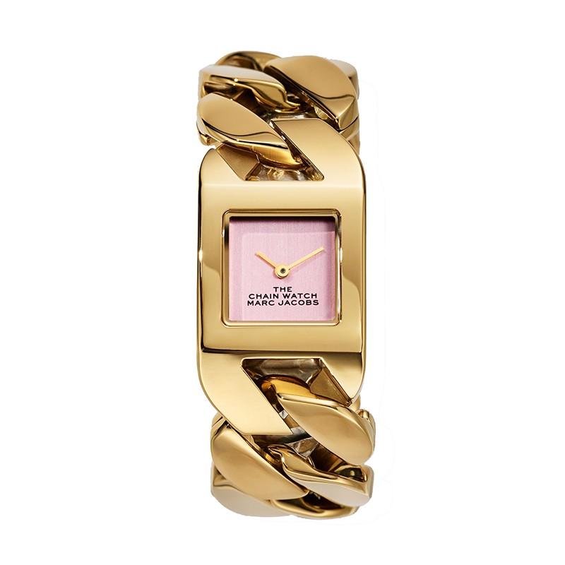 マーク ジェイコブス The Marc Jacobs The Chain Watch ザ チェーン ウォッチ レディース 腕時計 22mm ピンク ゴールド Mj M 713 Mj セレクトショップクロス 通販 Yahoo ショッピング