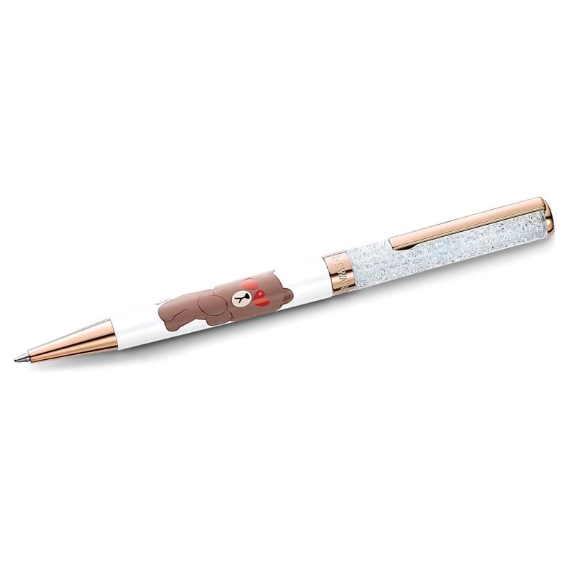 スワロフスキー Swarovski Line Friends Conny ラインフレンズ ブラウン ボールペン Pen Swaro セレクトショップクロス 通販 Yahoo ショッピング