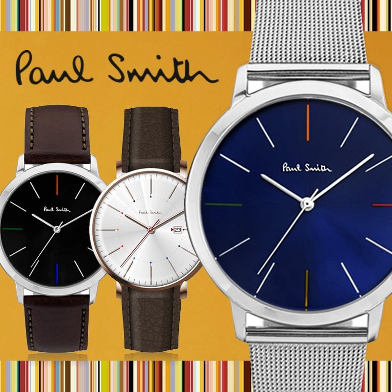 Paulsmith ポールスミス 腕時計 選べる18カラー メンズ レディース ユニセックス レザーベルト 革ベルト メタルメッシュ シルバー ブルー ブラック ホワイト Ps Ps セレクトショップクロス 通販 Yahoo ショッピング