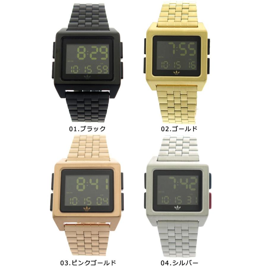 アディダス Adidas 腕時計 時計 メンズ レディース アーカイブ M1 Archive M1 サンティアゴ かわいい カジュアル ブラック ゴールドピンク ゴールド シルバー Sku1810adh3 セレクトショップクロス 通販 Yahoo ショッピング