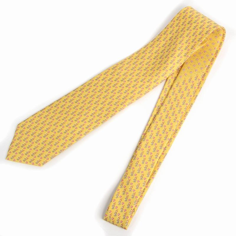 高級ブランドサルヴァートーレ・フェラガモメンズ用ネクタイ新品です。オシャレレア物 FERRAGAMO 【すぐに渡せるおしゃれなラッピング付