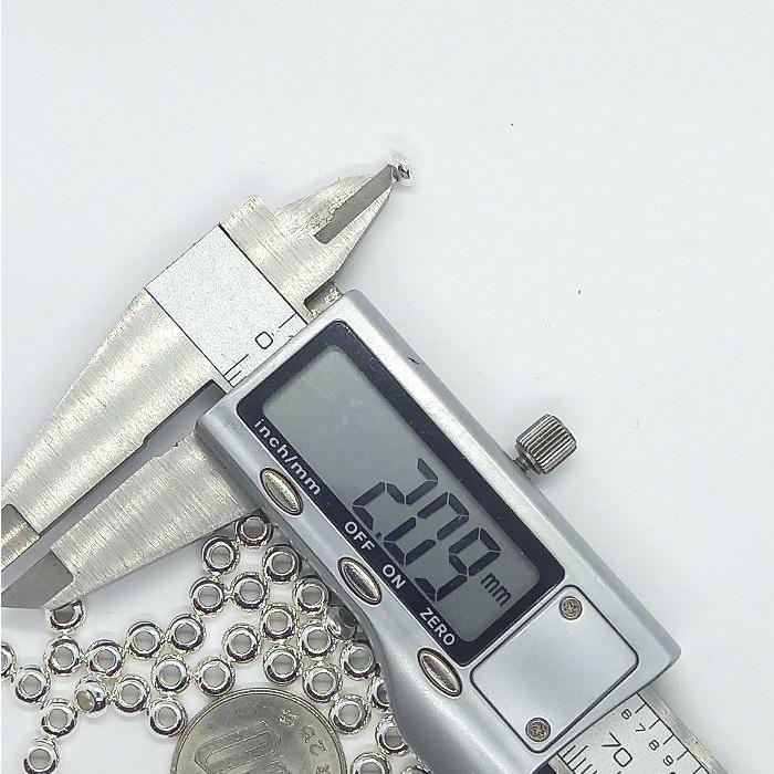 S-1ナバホビーズ・円盤・ シルバービーズ シルバー ビーズ 直径約5.4ｍｍ　Silver925  そろばん型(穴大き目) 材料 アクセサリー クラフト |  | 03
