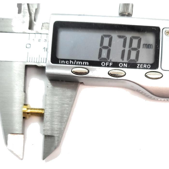 オスネジシカゴスクリュー(真鍮)ネジ部分7ｍｍ10個セット 真鍮 パーツ |  | 03