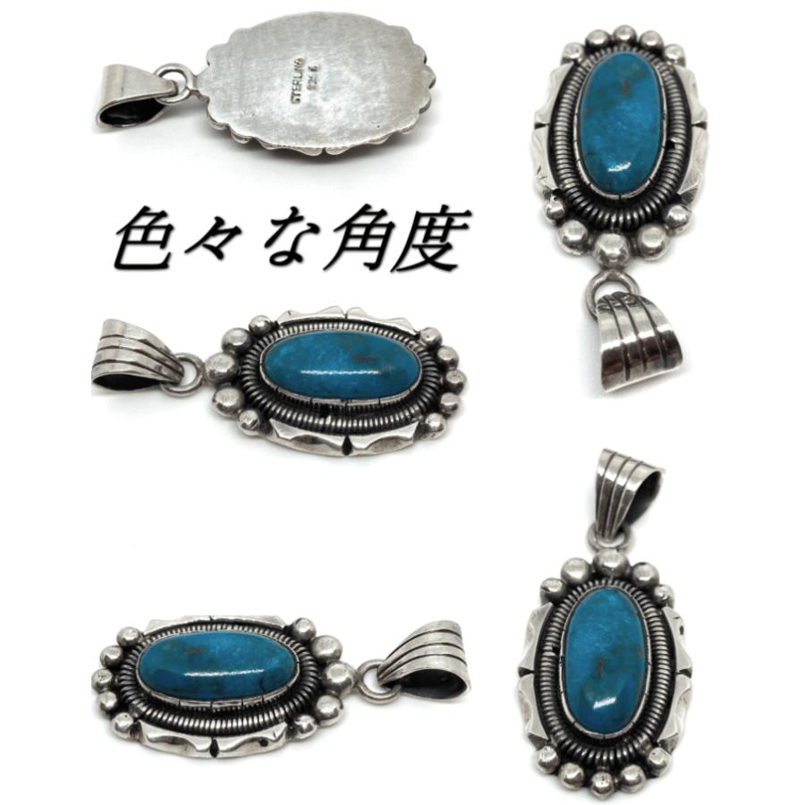 ビズビー　ターコイズ　トップグレード　6ct Bisbeeターコイズ(ビズビー）のカボションページです・BLUE SKY