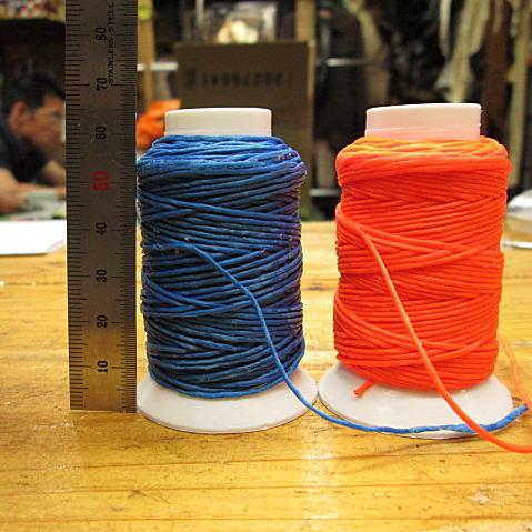 蝋引き糸 数量限定色 メール便不可 1個500円(税別) 糸　ワックスコード/2色追加/レザークラフト/０番サイズ/革細工/趣味の方も　職人さんも |  | 04