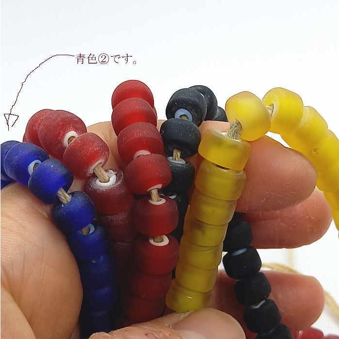 (Y)B-71 ホワイトハート艶なしスリガラス 1連1200円(税別) ガラスビーズ 全13色 色んな色で大量入荷   アクセサリー材料に ホワイトハート |  | 09