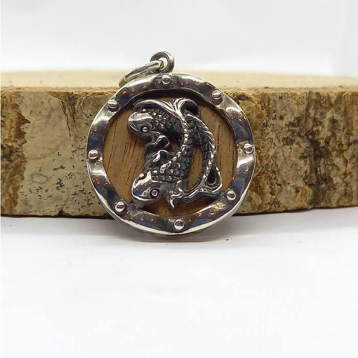 top-131 ペンダントトップ 鯉 ウッド Silver925 ペンダントヘッド 魚座 ギフト ペンダントトップ メンズ レディース |  | 01