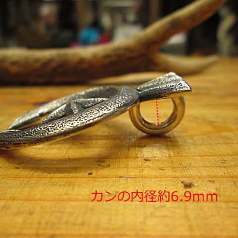 ナジャペンダント星(スター)トップ サンドキャスト Silver925