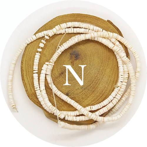 B-115 シェルビーズ 1連約60ｃｍ前後×太さ約3ｍｍ前後  ネイティブアメリカン アクセサリー  全13色 材料 貝 ビーズ サントドミンゴ インディアン 海 |  | 04