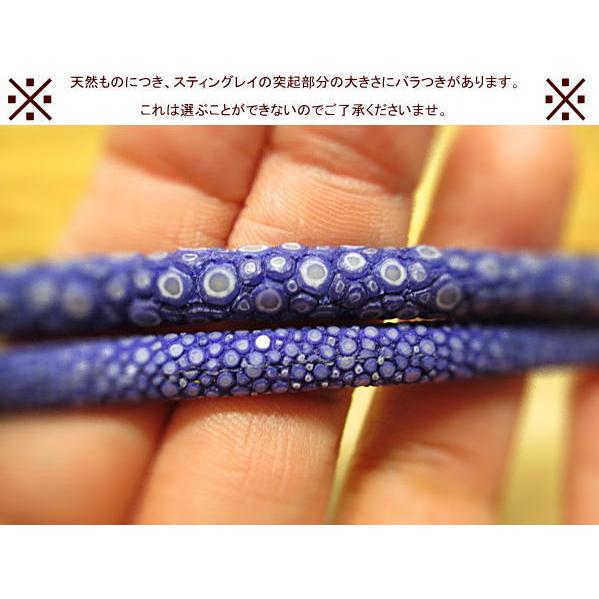 スティングレ―ブレスレット アンクレット 本革 コードタイプ エイ革 アクセサリー メンズ レディース ギフト プレゼント |  | 05