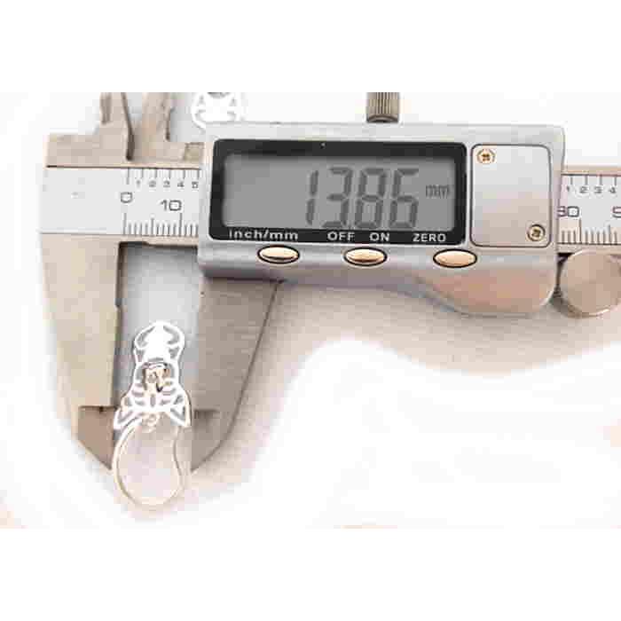 ワンちゃん ピアスフレンチブルドッグ?Silver925 ペア売り シルバー製 犬好きさんに |  | 04