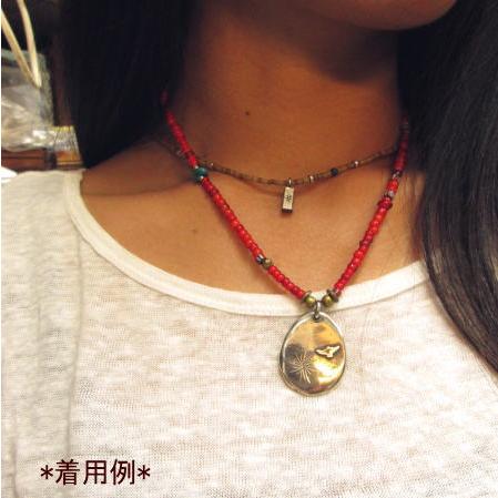 ネックレス Silver925 アンティークガラスビーズ  ネイティブアメリカン アクセサリー メタル ペンダント  メール便OK  インディアン ジュエリー メンズ レデ… |  | 04