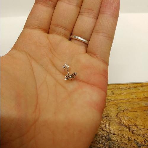 クロスピアス クロスモチーフ Silver925 1個からご購入いただけます。クロムスタイル メンズ |  | 02