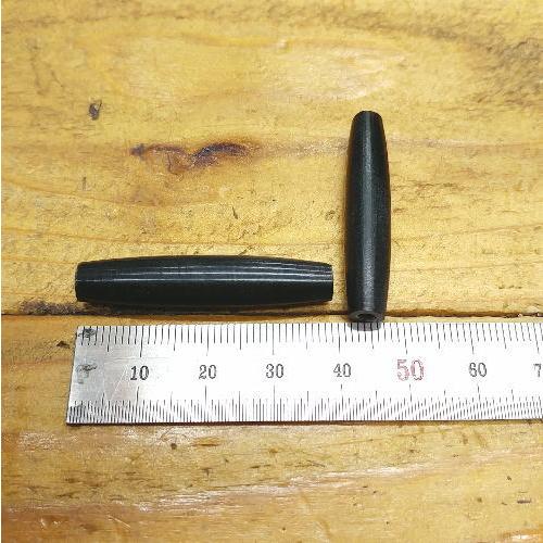 ホーンビーズ(ブラック) 長さ約3.7ｃｍ 角 1個からご購入いただけます クラフト材料  B-56 |  | 02