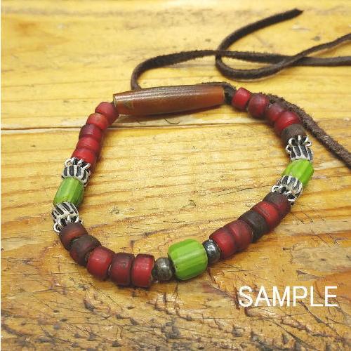 ホーンビーズ(ブラウン) 長さ約3.7ｃｍ 角 1個からご購入いただけます クラフト材料  B-55 |  | 03